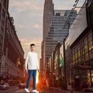SLIM-FIT RECYCLED STRETCH DENIM JEANS